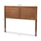 Baxton Studio Seren Mid-Century Walnut Brown Finished Wood Full Size Headboard 156-9425 - alternate 4
